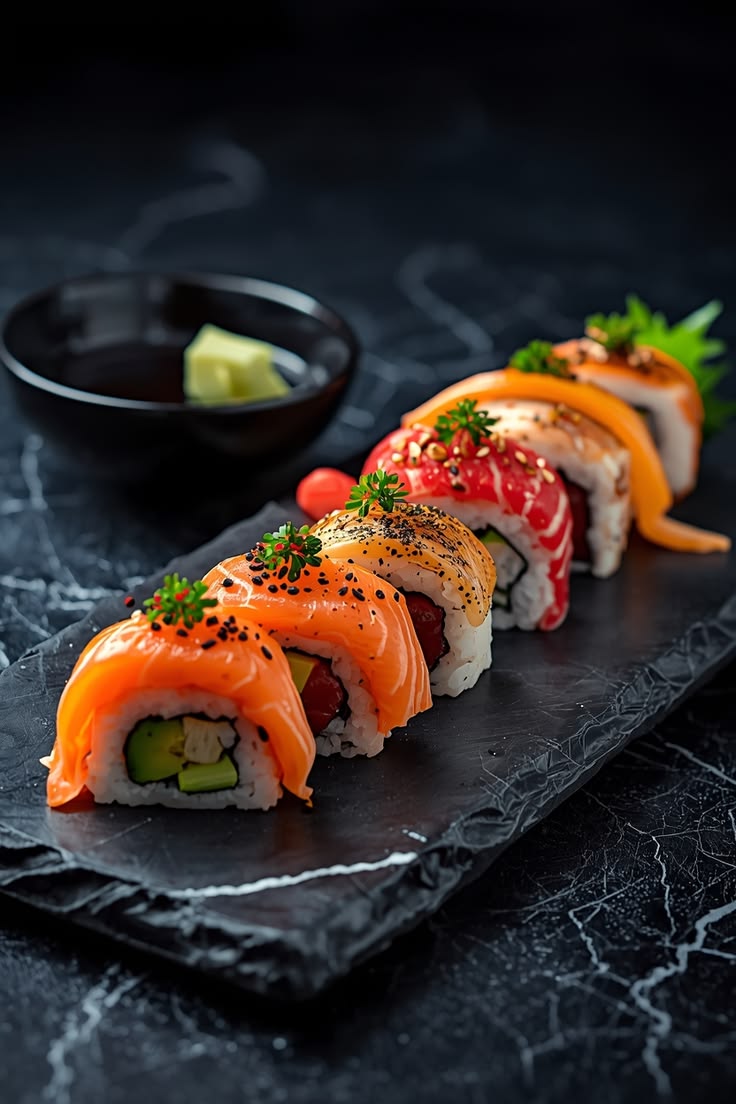 Exemplo de cardápio digital para restaurante de sushi e comida oriental